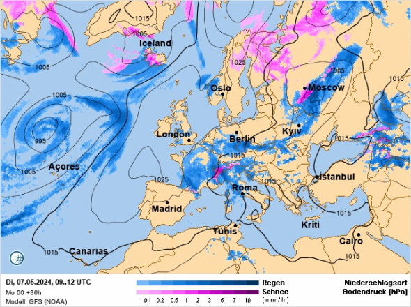 Завтра повітряна маса з півночі зумовить зниження температури повітря у західних, північних областях та на Вінниччині