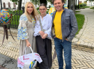 Ольга Сумська з чоловіком і донькою