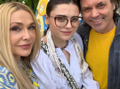 Ольга Сумська з чоловіком і донькою