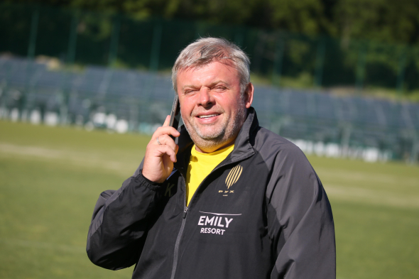 Григорий Козловский - основатель, почетный президент ФК "Рух"(Львов)