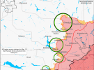 Российские оккупанты атакуют на востоке и юге