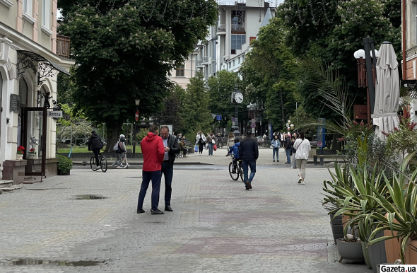 Из-за нового закона в Тернополе значительно уменьшилось количество мужчин на улице