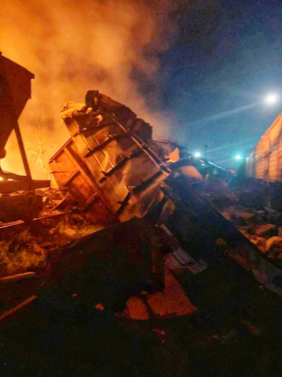 Россияне ударили по железнодорожной инфраструктуре в Харьковской области