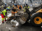 У Харкові третій день триває  пошуково-рятувальна операція   на місці обстрілу будівельного гіпермаркету "Епіцентр"