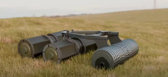 Робот "Соломандра" для боротьби з протипіхотними мінами