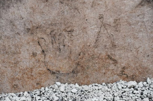 В Помпеях обнаружили детские рисунки