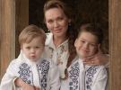 Анна Саливанчук с сыновьями