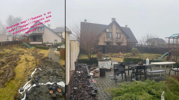 Жена боксера Екатерина опубликовала фото дома после того, как там побывали оккупанты