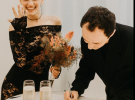 В образе total black: звезда "Когда мы дома" Константин Войтенко показал, как женился на дизайнерке