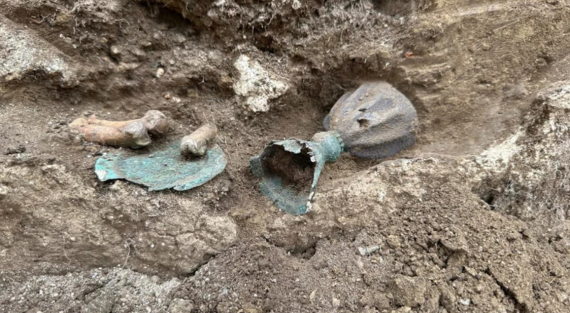 В Венгрии нашли давнее погребение