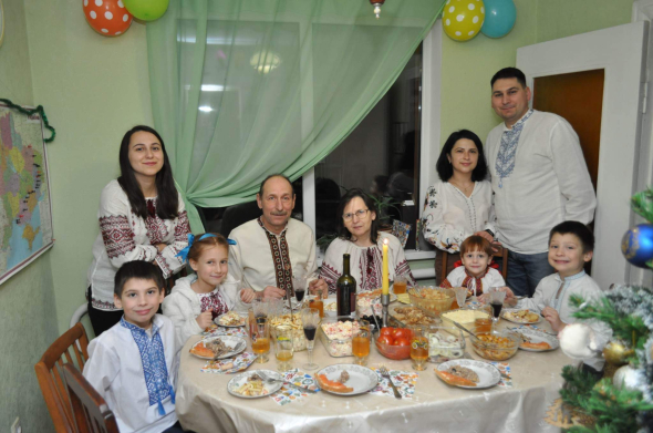 Останнє Різдво Володимира з родиною