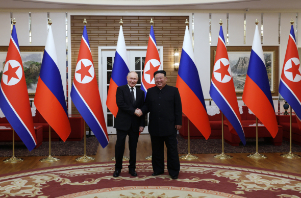 Путин посетил КНДР и встретился с Ким Чен Ыном