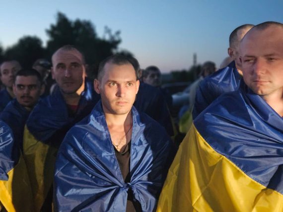 25 июня из российского плена освободили 90 украинцев
