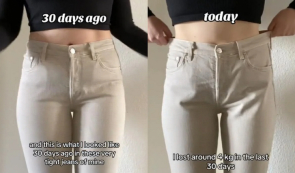 Блогерша провела эксперимент и доказала, что похудеть вполне реально, если каждый день ходить много