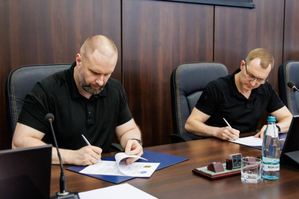 Олег Синегубов и Сергей Тюленев подписали меморандум относительно фортификаций