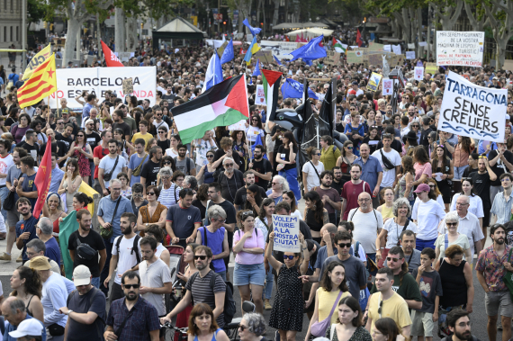 У Барселоні відбулась акція протесту проти масового туризму