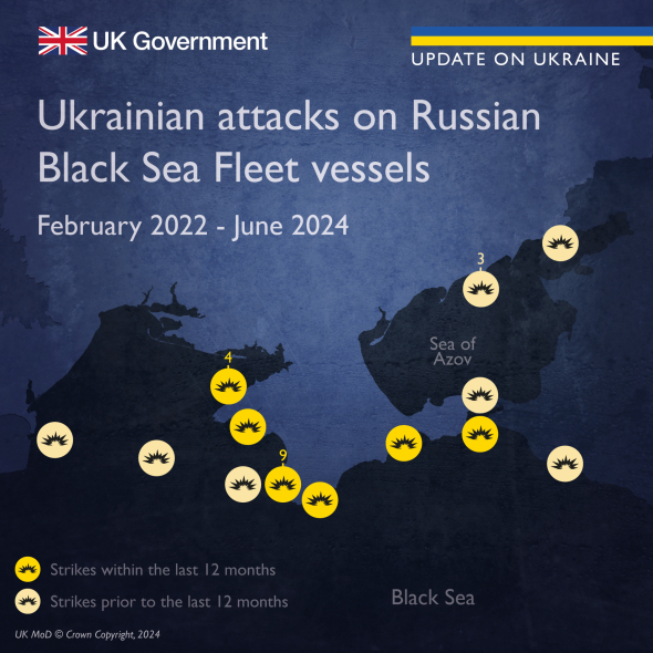 Британская разведка опубликовала инфографику