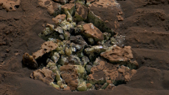 Ровер Curiosity вперше виявив на Марсі найчистішу сірку