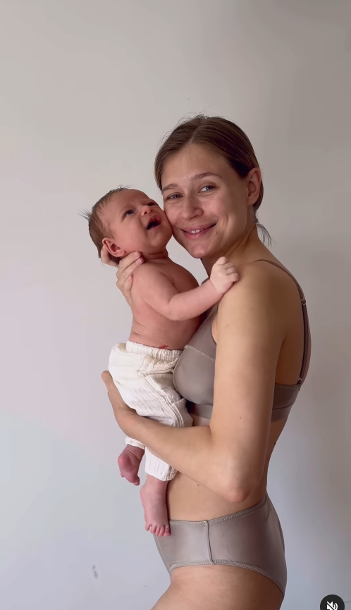 Світлана Гордієнко народила сина