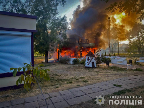 20 серпня російські окупаційні війська обстріляли кафе у селі Малокатеринівка Запорізької області