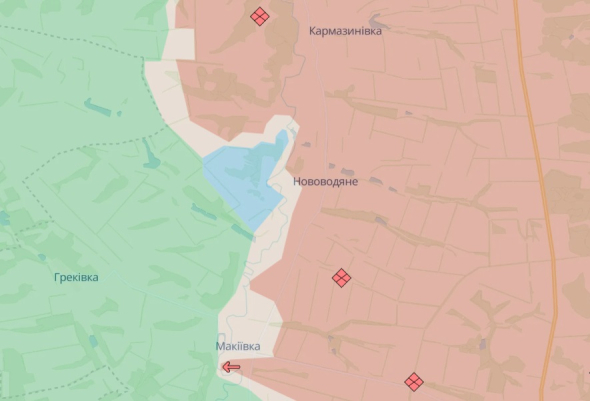 Украинские войска продвинулись возле села Нововодяное