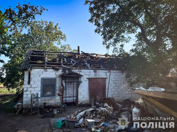 В Гуляйполе российские захватчики ударили по зданию музея Нестора Махно