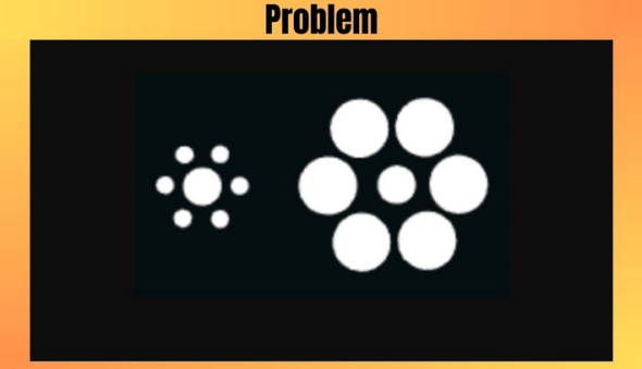 Тест оптичної ілюзії: яке коло посередині більше? У вас лише 19 секунд на розгадку