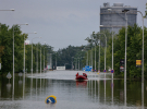 От города Опава отошла вода