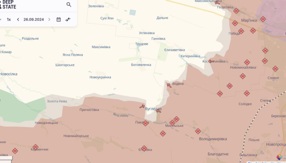 Показали продвижение российских окупантов