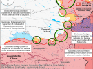 Аналітики показали карти боїв у Донецькій області