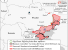 Аналитики опубликовали новые карты боевых действий