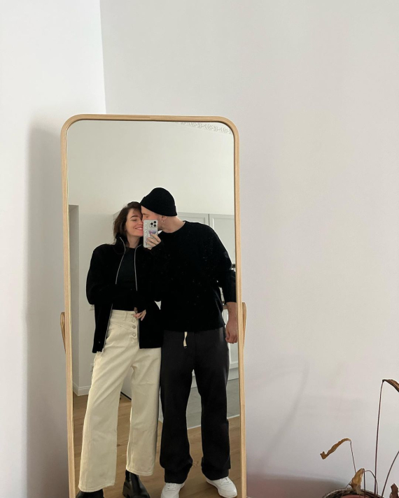 Надя Дорофєєва з чоловіком