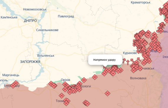 В ВСУ отреагировали на заявление об оккупации Левадного в Запорожской области