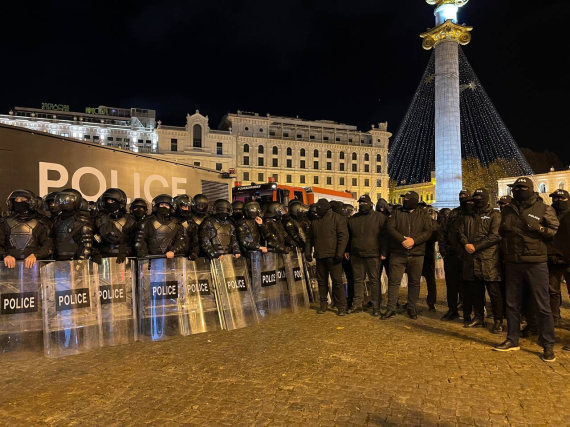 В великих містах Грузії проходять акції протесту 