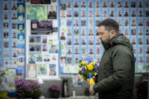 Володимир Зеленський привітав військових із Днем Збройних Сил України