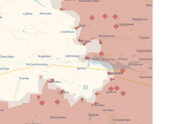 Окупанти "стискають кліщі" навколо Курахового