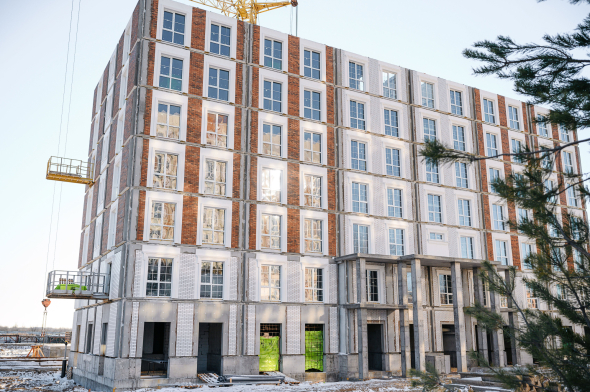 Будівництво третьої 9-поверхівки ЖК Oxford