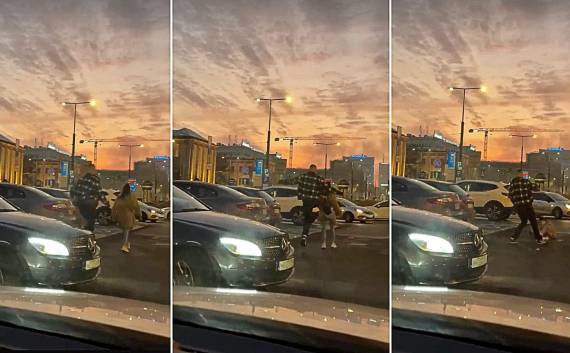 В Варшаве мужчина сначала сбил украинку автомобилем, а затем избил ее