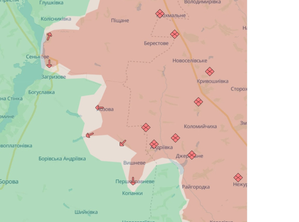 Ворог окупував Лозову