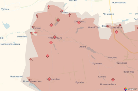 Россияне оккупировали Соленое