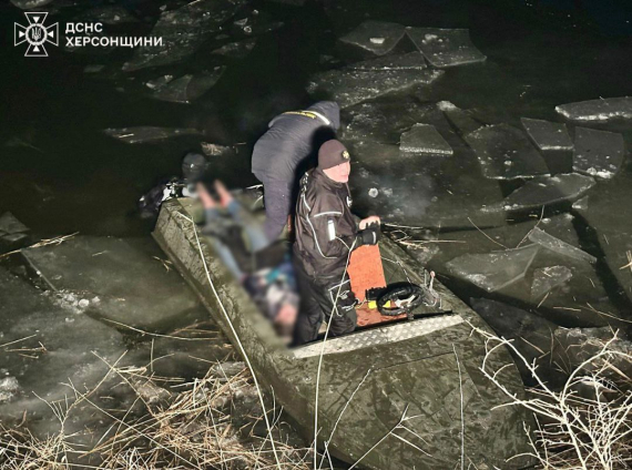 Водолази знайшли тіла двох дітей, які провалилися під кригу на річці Інгулець