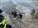 Водолазы нашли тела двоих детей, провалившихся под лед на реке Ингулец