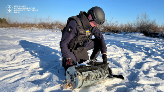 Уламки російських БПЛА виявили на Київському водосховищі та поблизу одного з озер столиці