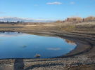 Кам'янське водосховище обміліло