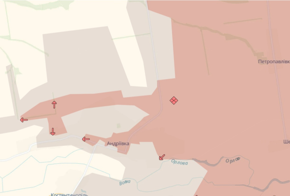 Росіяни просунулись біля Андріївки