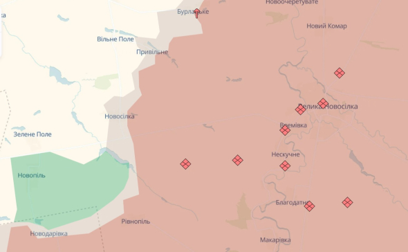 Россияне продвинулись возде Новоселки