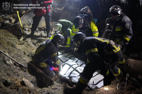 Російські терористи вдарили по Запоріжжю