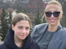 Оля Полякова з донькою приїхала у Львів