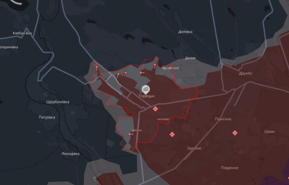 Показали просування окупантів