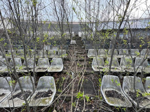 Какой вид имеет стадион "Шахтера" в Донецке